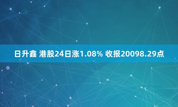 日升鑫 港股24日涨1.08% 收报20098.29点